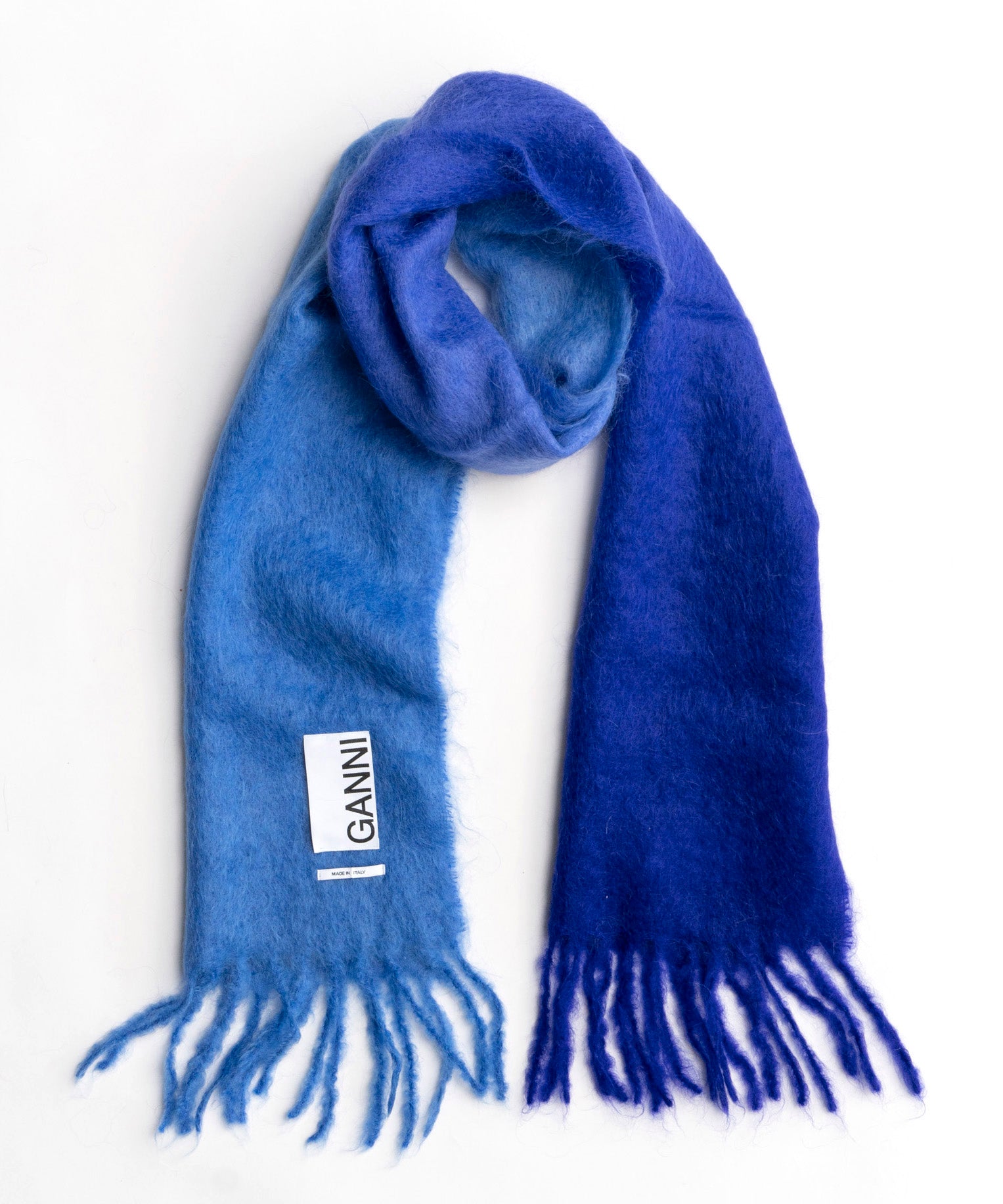 【GANNI】Mohair Gradient Scarf