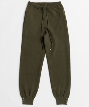 【26WINTER PRE-ORDER】Snap Button Knit Pants