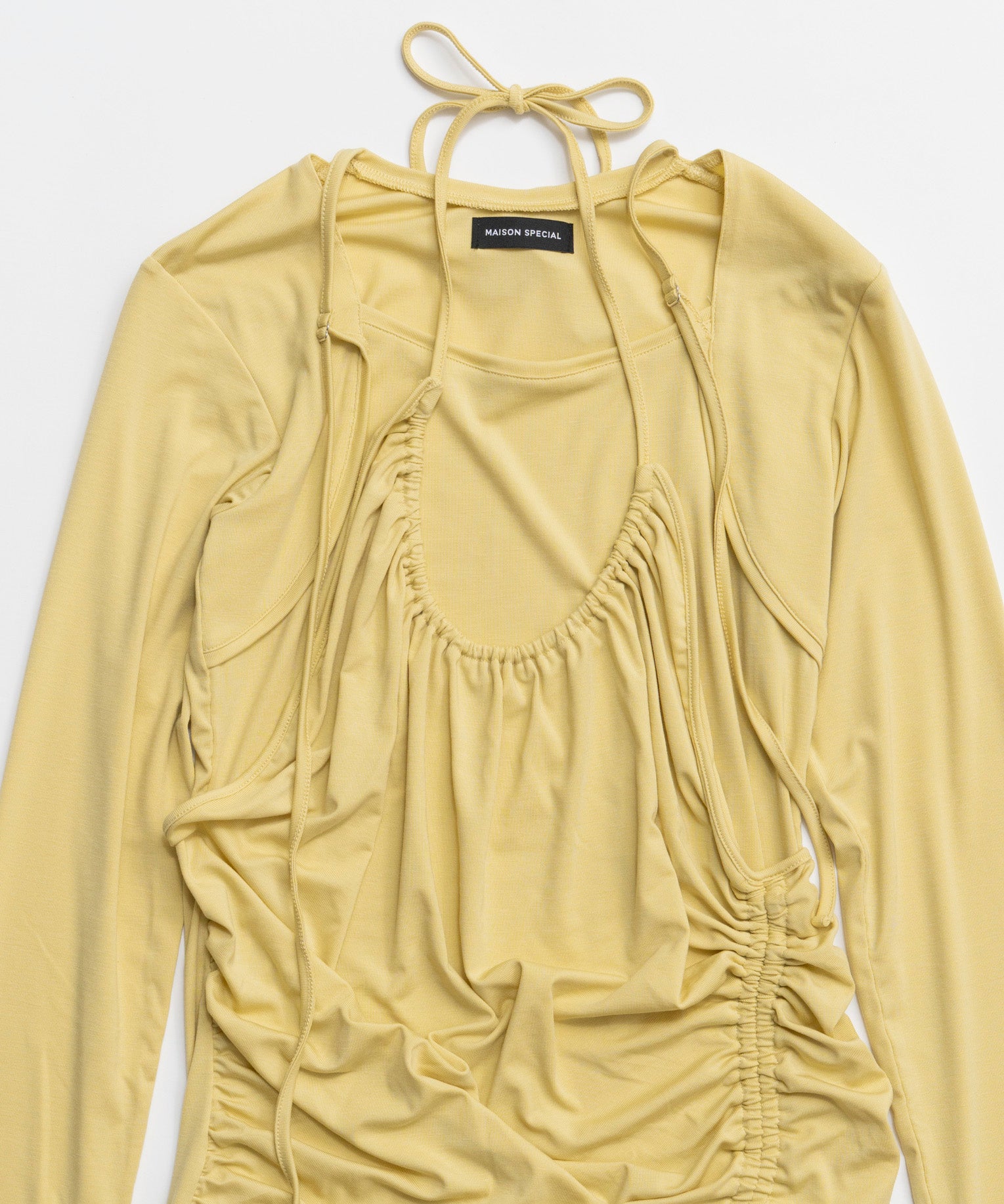 【26SPRING PRE-ORDER】Halter Neck Layered Tops