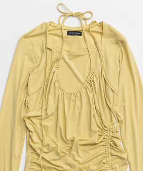 【26SPRING PRE-ORDER】Halter Neck Layered Tops