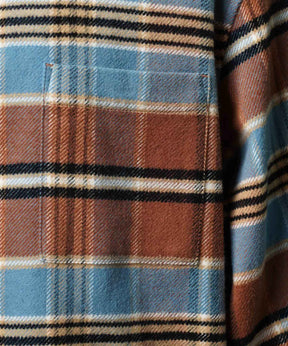 [意大利死库织物]原始的常规领绒布衬衫