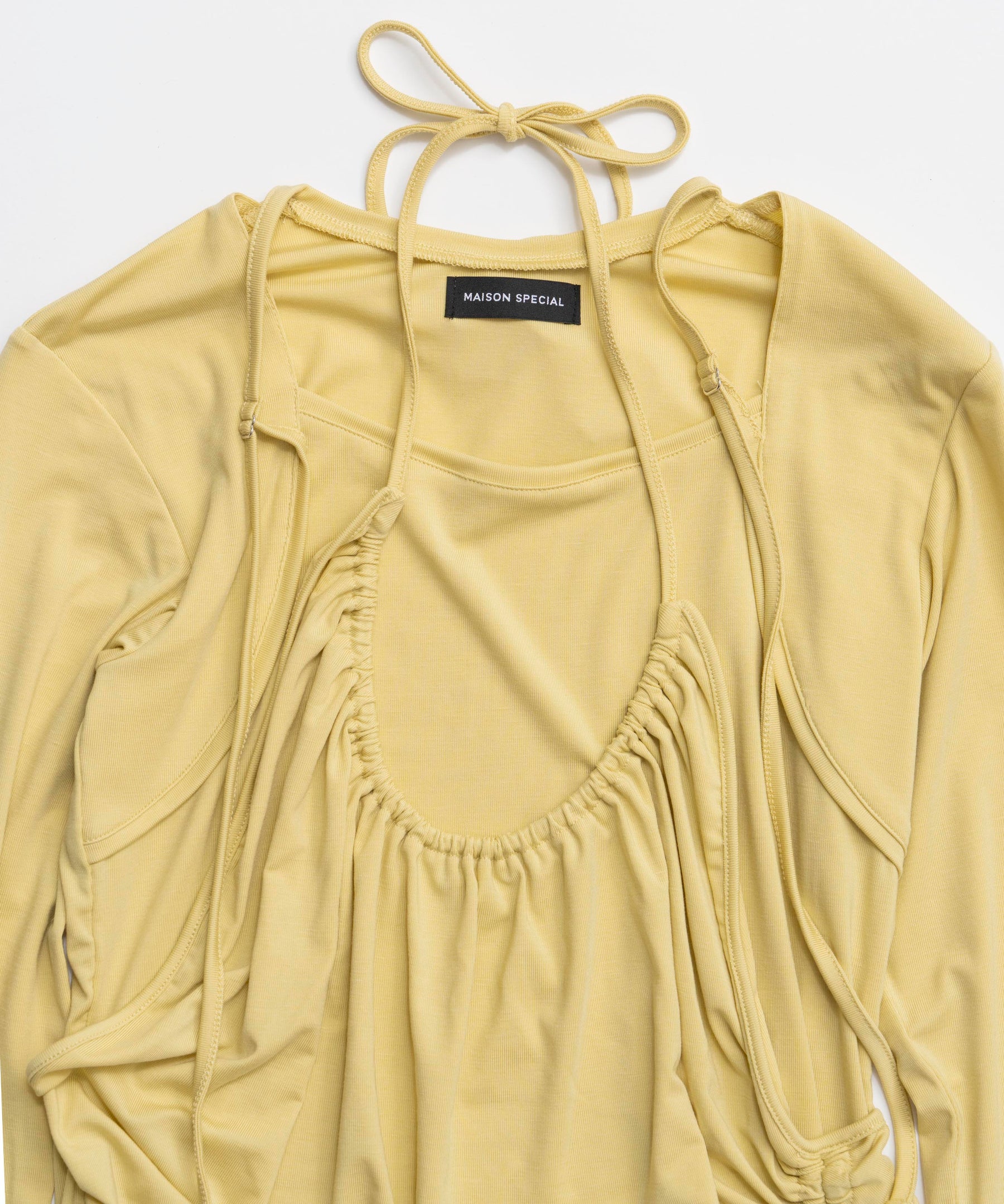 【26SPRING PRE-ORDER】Halter Neck Layered Tops