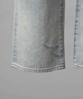 10.5oz Straight Denim Pants