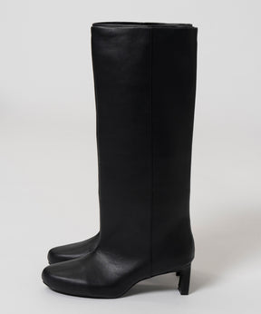 【26AUTUMN PRE-ORDER】Round-Toe Wide Long Boots