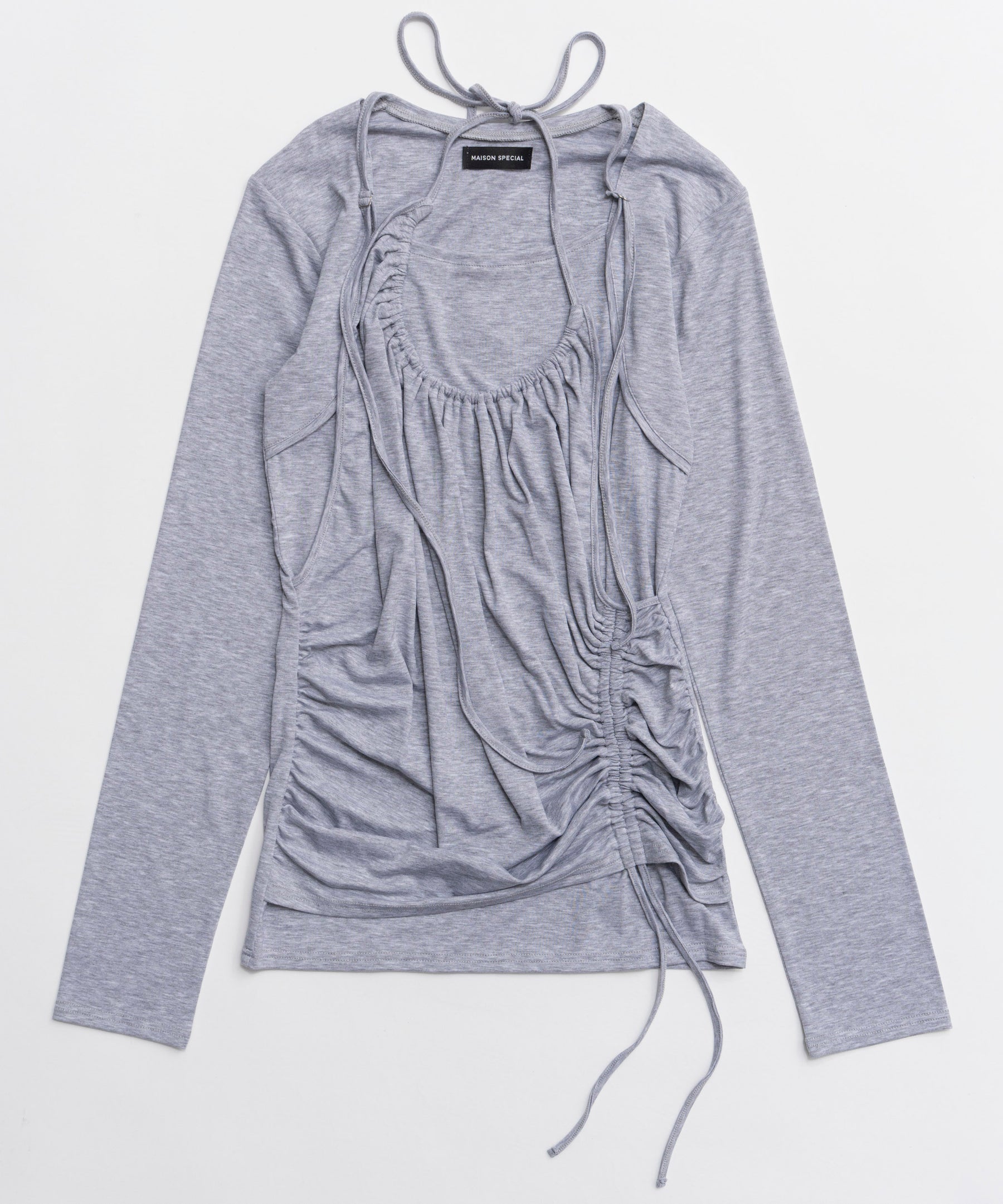 【26SPRING PRE-ORDER】Halter Neck Layered Tops