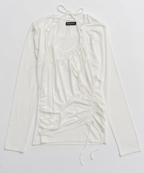 【26SPRING PRE-ORDER】Halter Neck Layered Tops