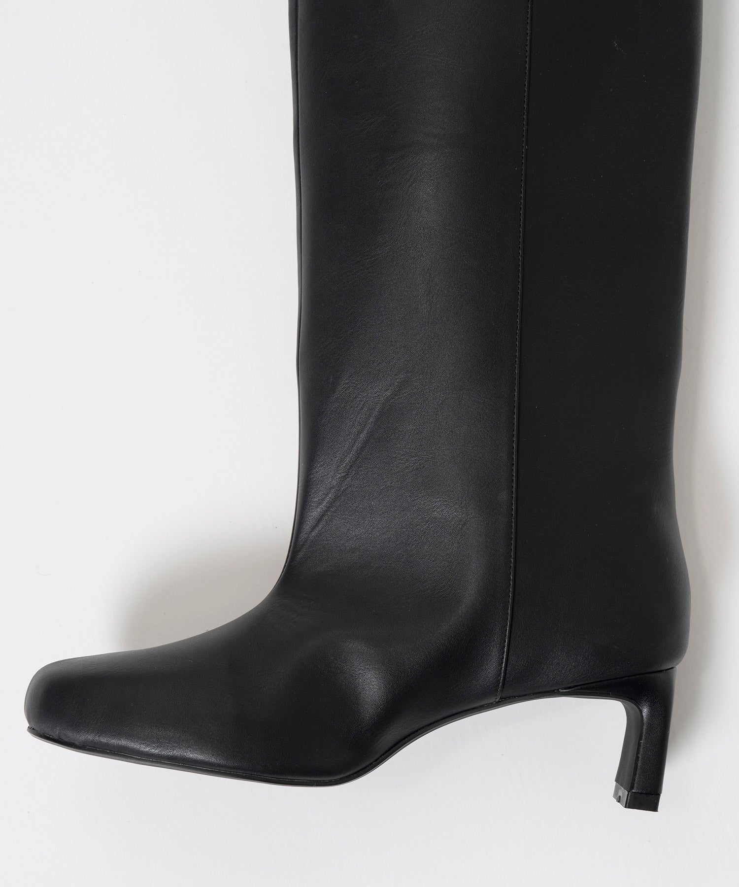 【26AUTUMN PRE-ORDER】Round-Toe Wide Long Boots