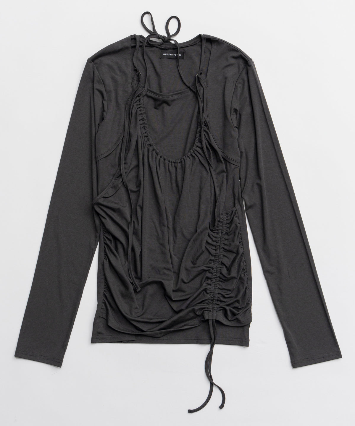 【26SPRING PRE-ORDER】Halter Neck Layered Tops