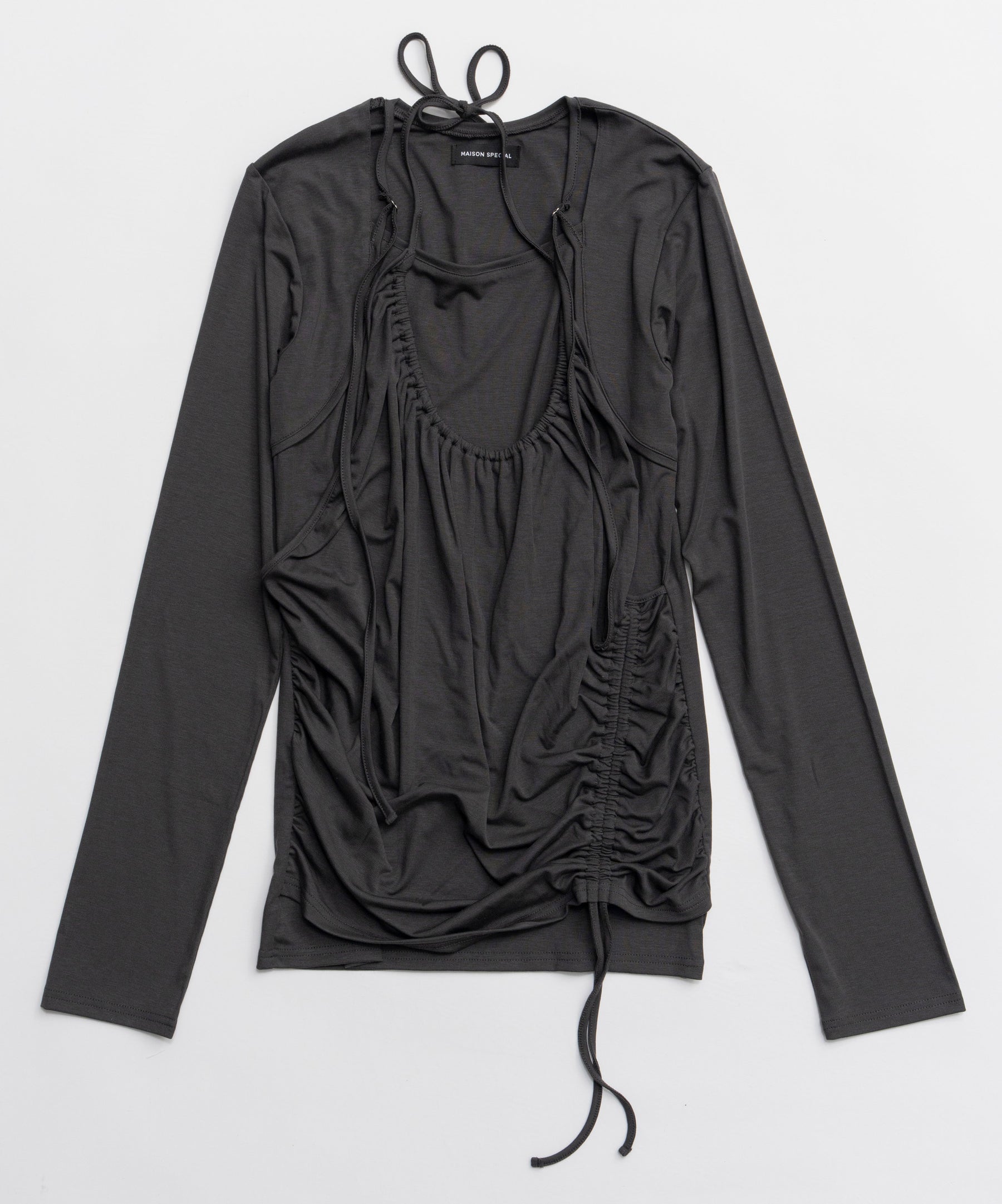 【26SPRING PRE-ORDER】Halter Neck Layered Tops