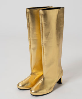 【26AUTUMN PRE-ORDER】Round-Toe Wide Long Boots