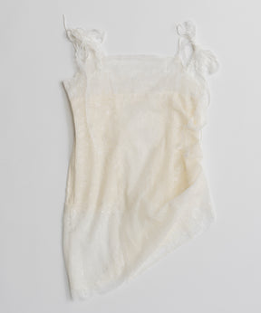 【26AUTUMN PRE-ORDER】(Yurika Nakano Collaboration) Mille-Feuille Camisole Dress