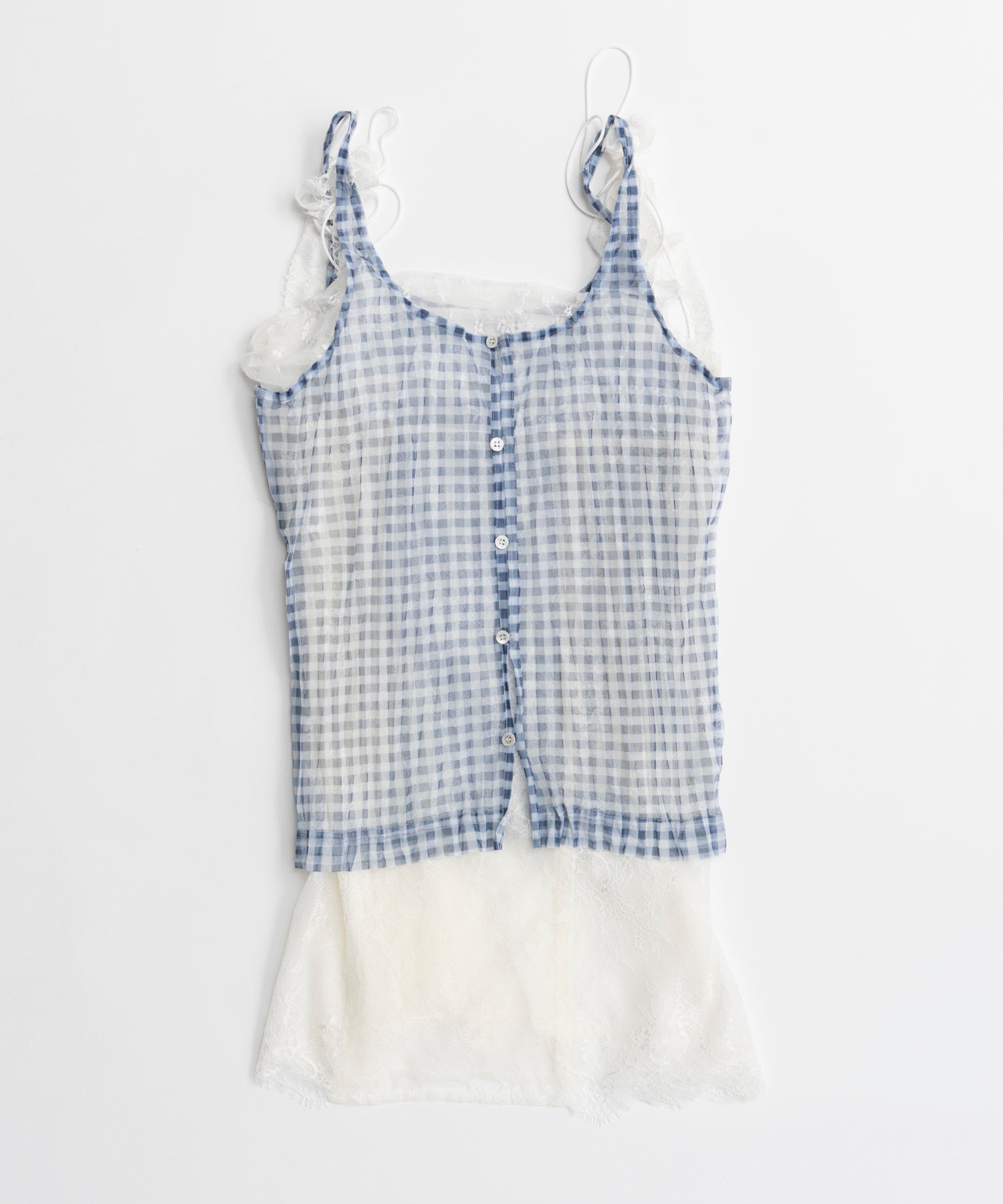 【26AUTUMN PRE-ORDER】(Yurika Nakano Collaboration) Mille-Feuille Camisole Dress