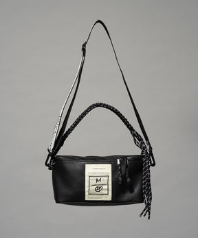 Aluminum Bonded Leather Shoulder Bag