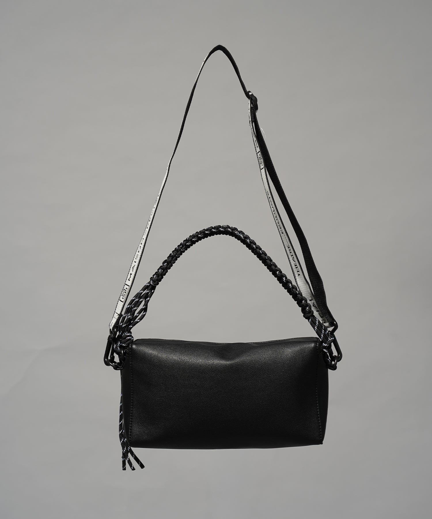 Aluminum Bonded Leather Shoulder Bag
