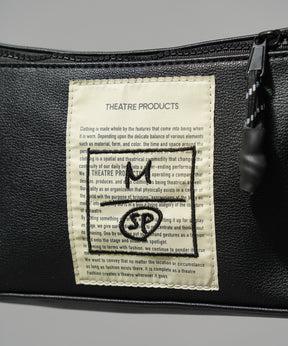 Aluminum Bonded Leather Shoulder Bag