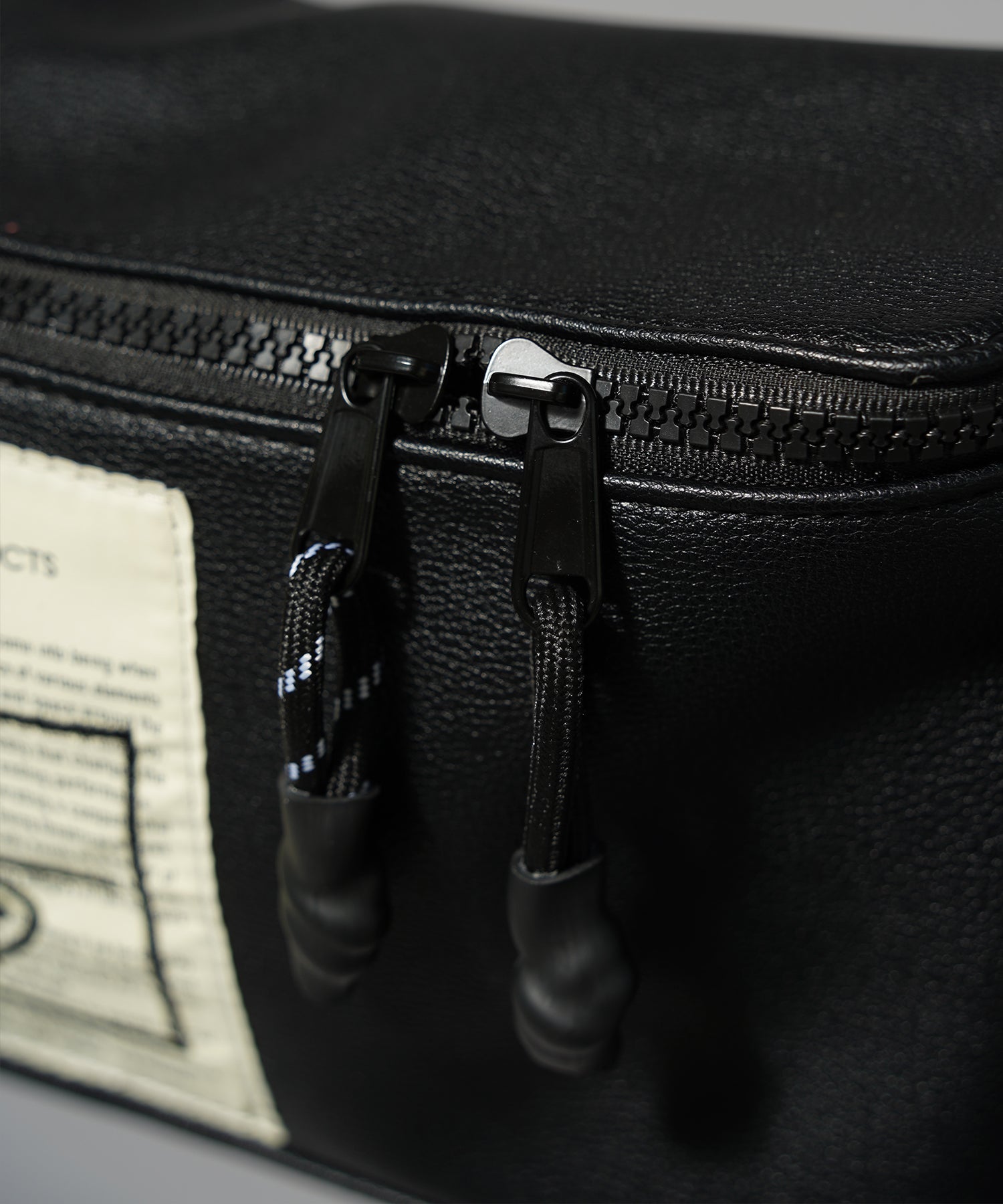 Aluminum Bonded Leather Shoulder Bag