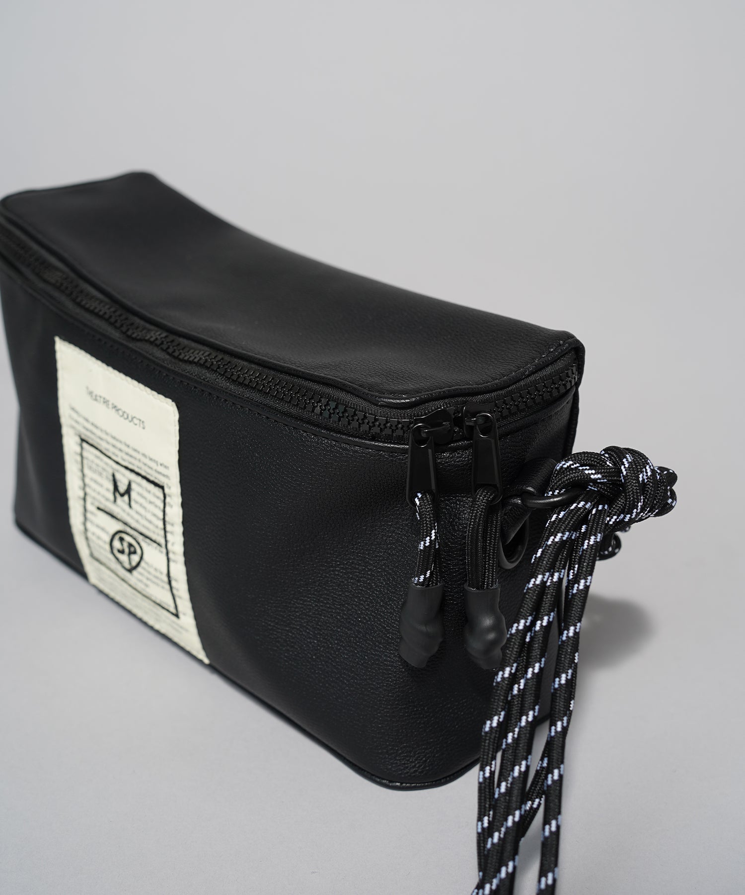 Aluminum Bonded Leather Shoulder Bag