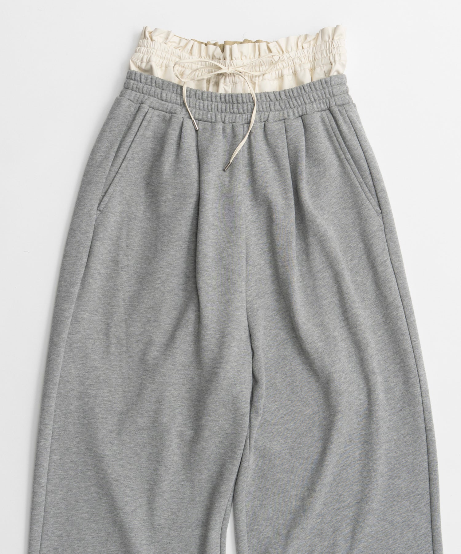 【26AUTUMN PRE-ORDER】(Yurika Nakano Collaboration) Whipped Cream Layered Pants