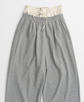 【26AUTUMN PRE-ORDER】(Yurika Nakano Collaboration) Whipped Cream Layered Pants