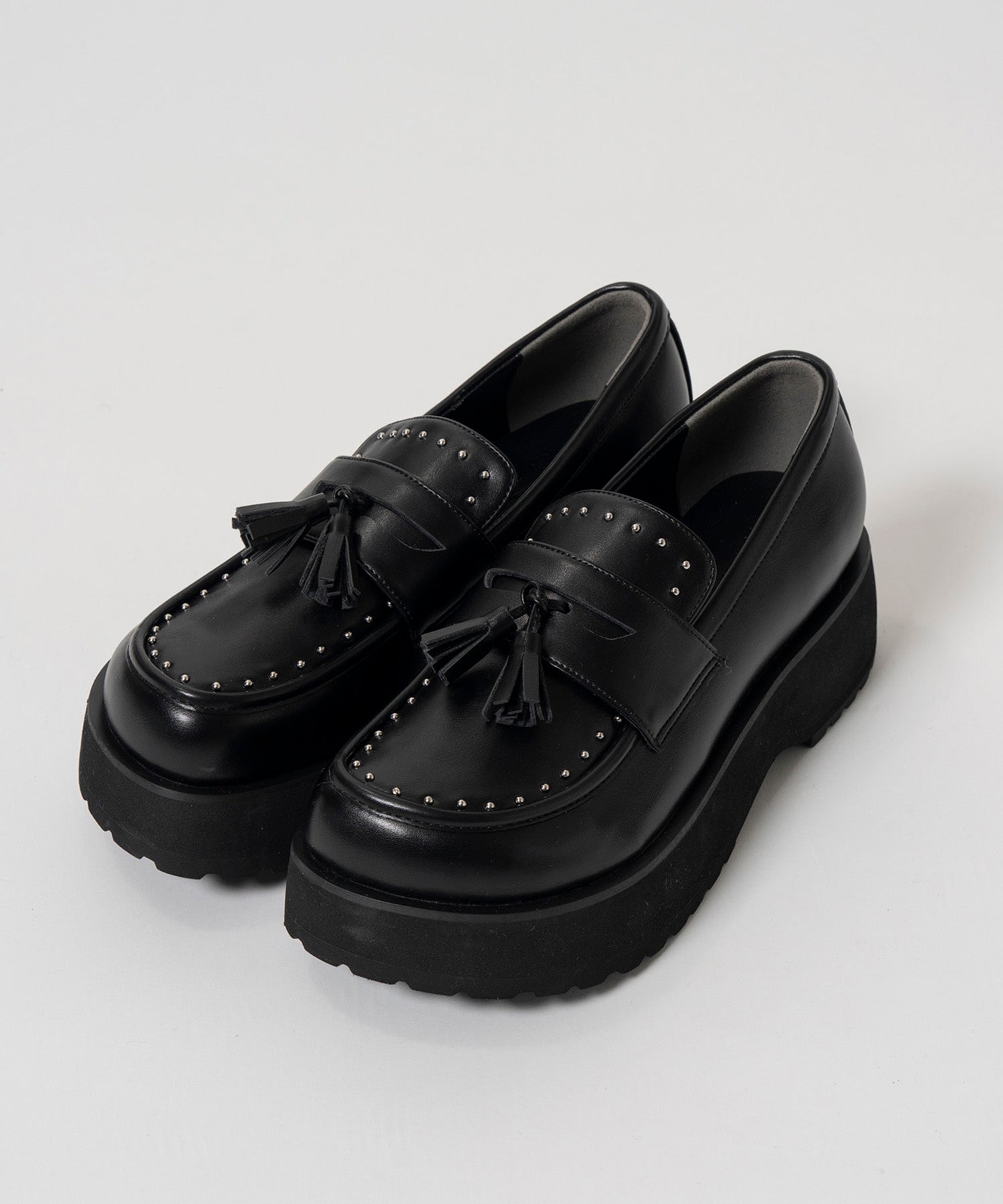 【26AUTUMN PRE-ORDER】2WAY Stud Loafers