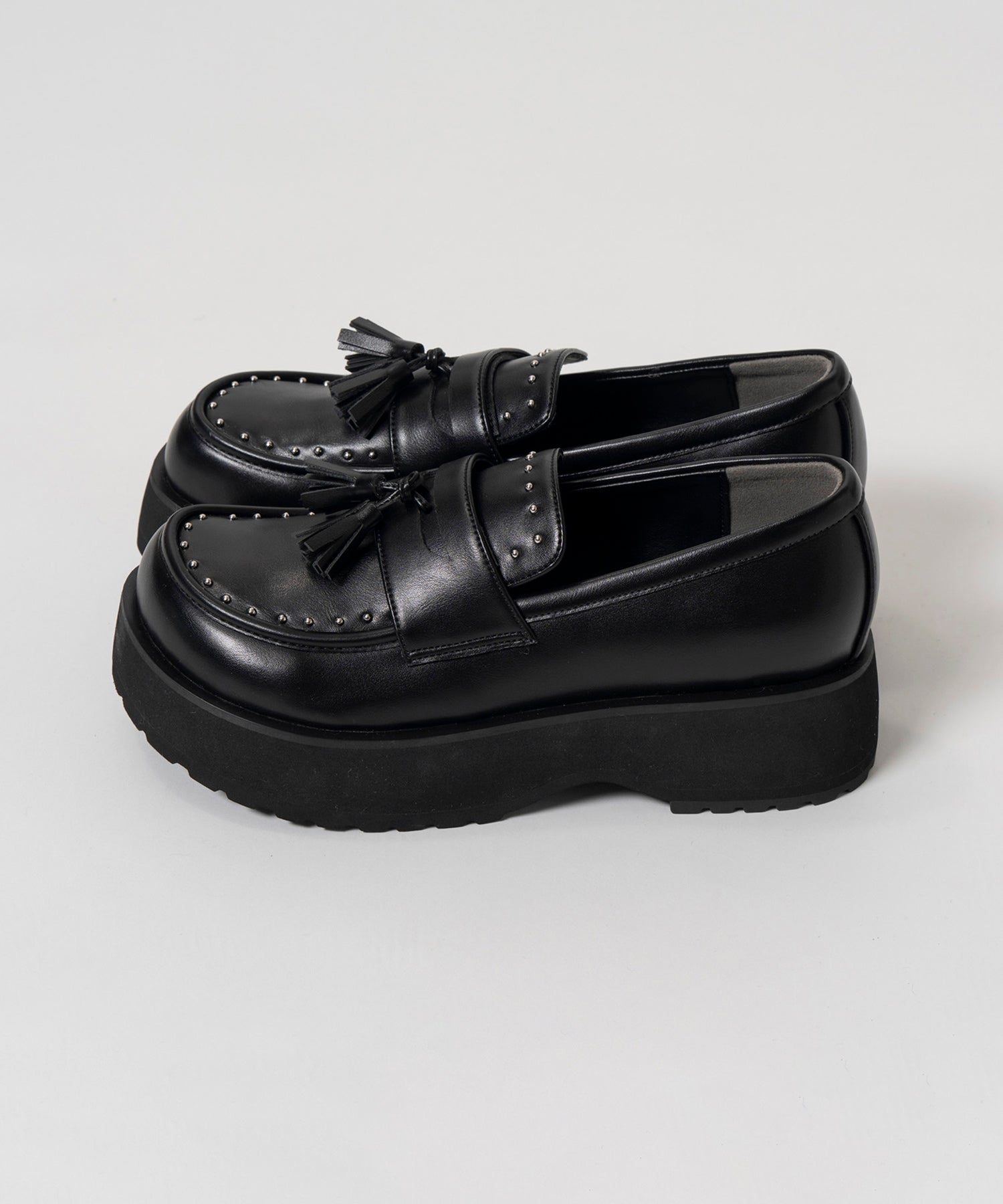 【26AUTUMN PRE-ORDER】2WAY Stud Loafers