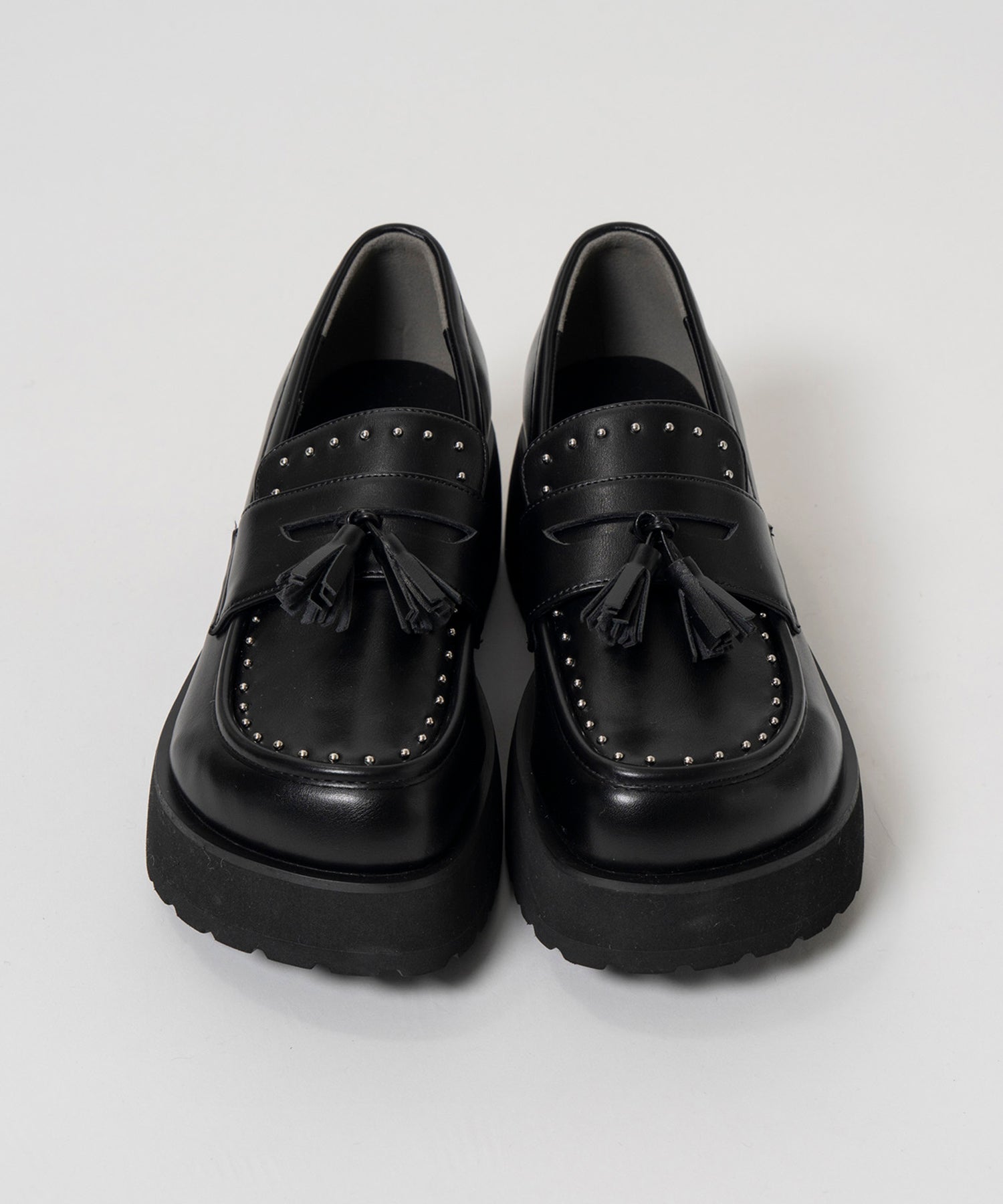 【26AUTUMN PRE-ORDER】2WAY Stud Loafers