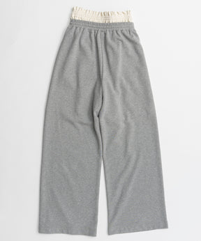 【26AUTUMN PRE-ORDER】(Yurika Nakano Collaboration) Whipped Cream Layered Pants