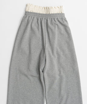 【26AUTUMN PRE-ORDER】(Yurika Nakano Collaboration) Whipped Cream Layered Pants