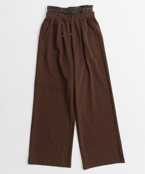 【26AUTUMN PRE-ORDER】(Yurika Nakano Collaboration) Whipped Cream Layered Pants