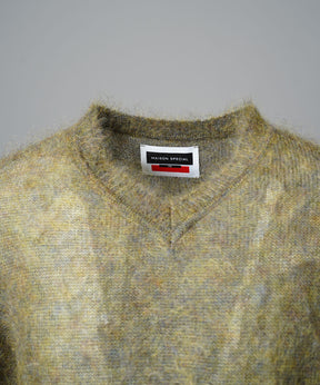 KID MOHAIR V-Neck Knit