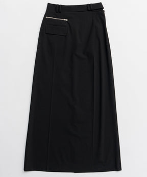 【26SPRING PRE-ORDER】Sewing Tack Maxi Skirt