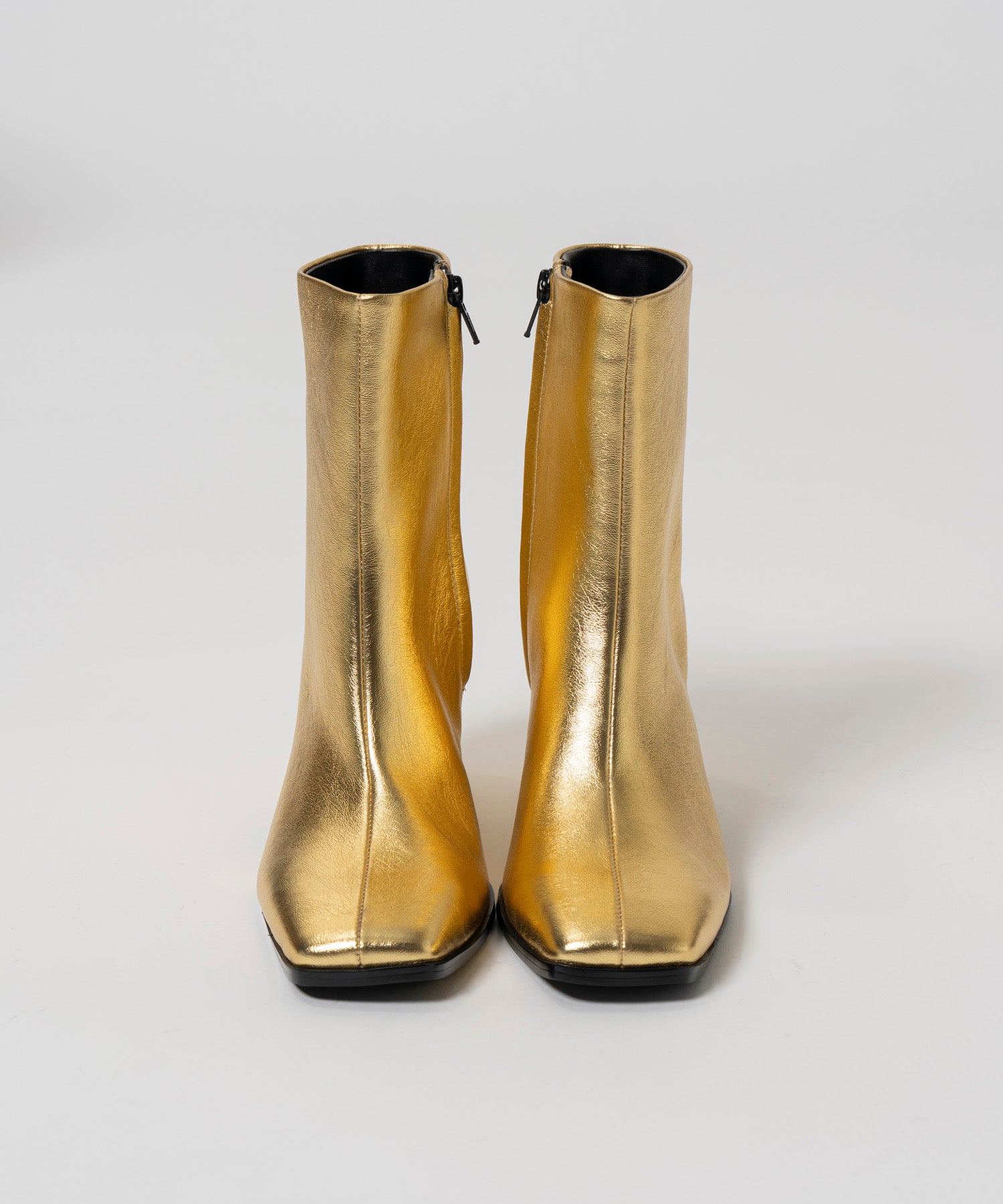 【26AUTUMN PRE-ORDER】Multi-Fabric Square Short Boots