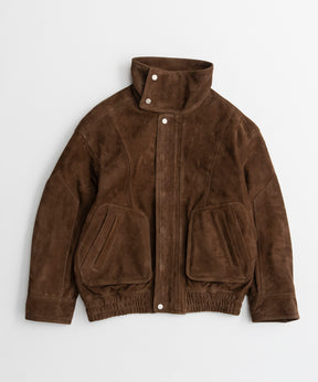 【26AUTUMN PRE-ORDER】Goat Suede Swing Top Blouson