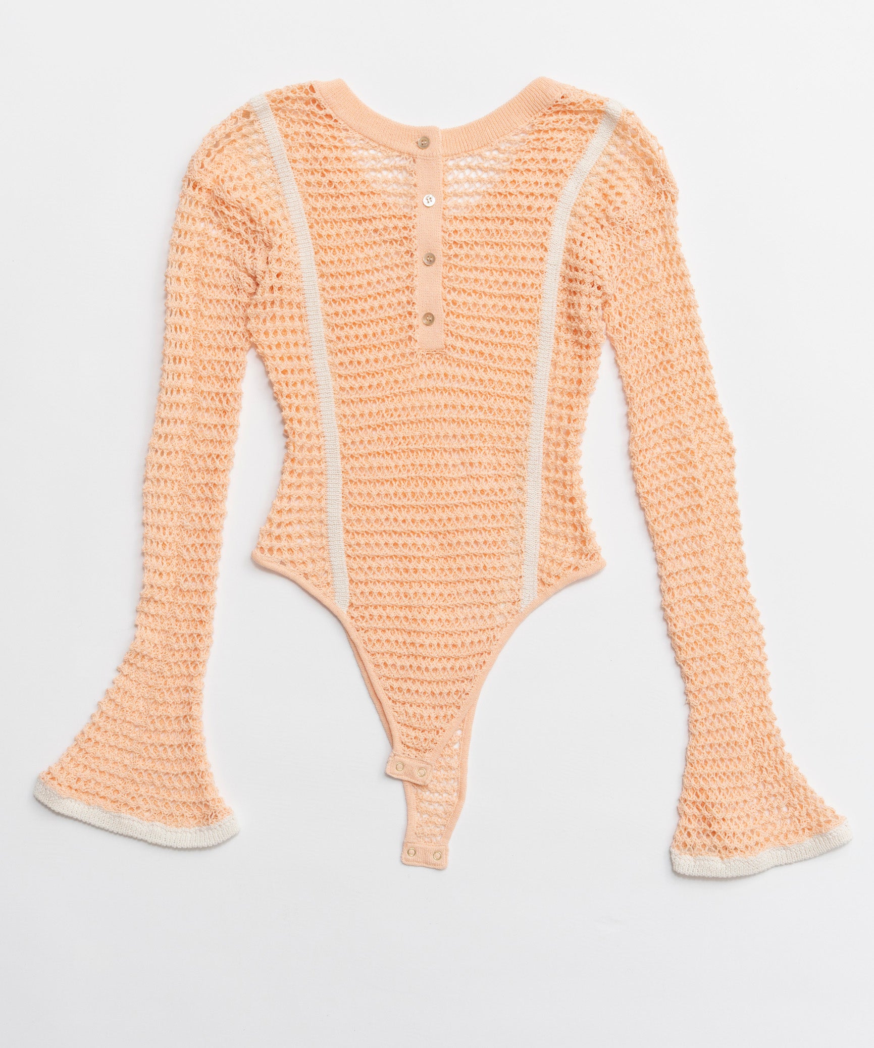 【26SPRING PRE-ORDER】Crochet-Like Bodysuit