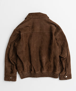 【26AUTUMN PRE-ORDER】Goat Suede Swing Top Blouson