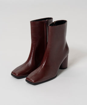 【26AUTUMN PRE-ORDER】Multi-Fabric Square Short Boots