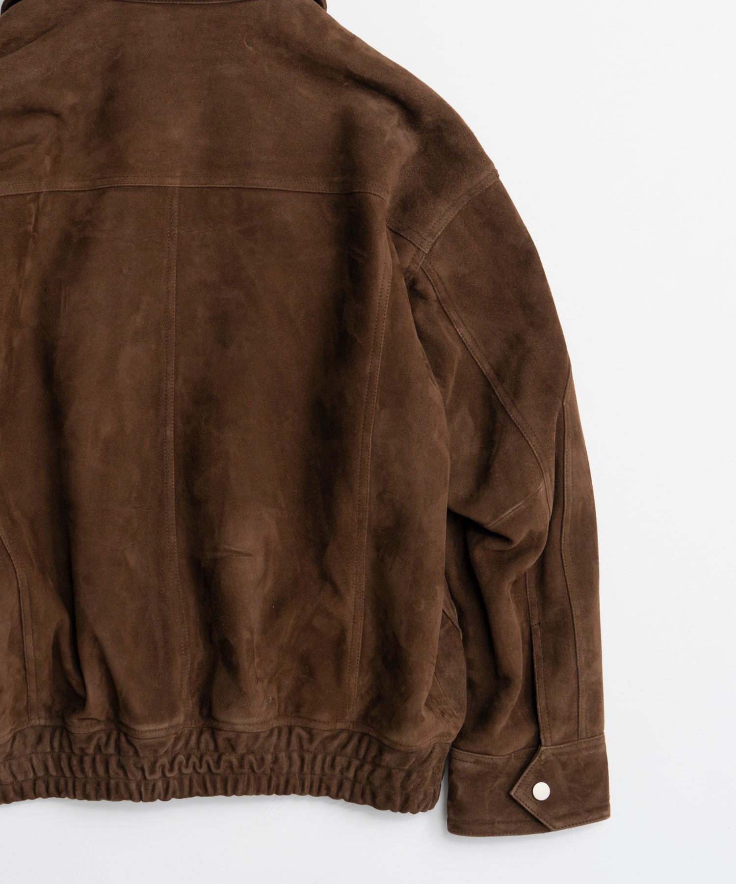 【26AUTUMN PRE-ORDER】Goat Suede Swing Top Blouson