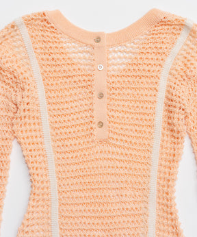 【26SPRING PRE-ORDER】Crochet-Like Bodysuit