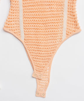 【26SPRING PRE-ORDER】Crochet-Like Bodysuit