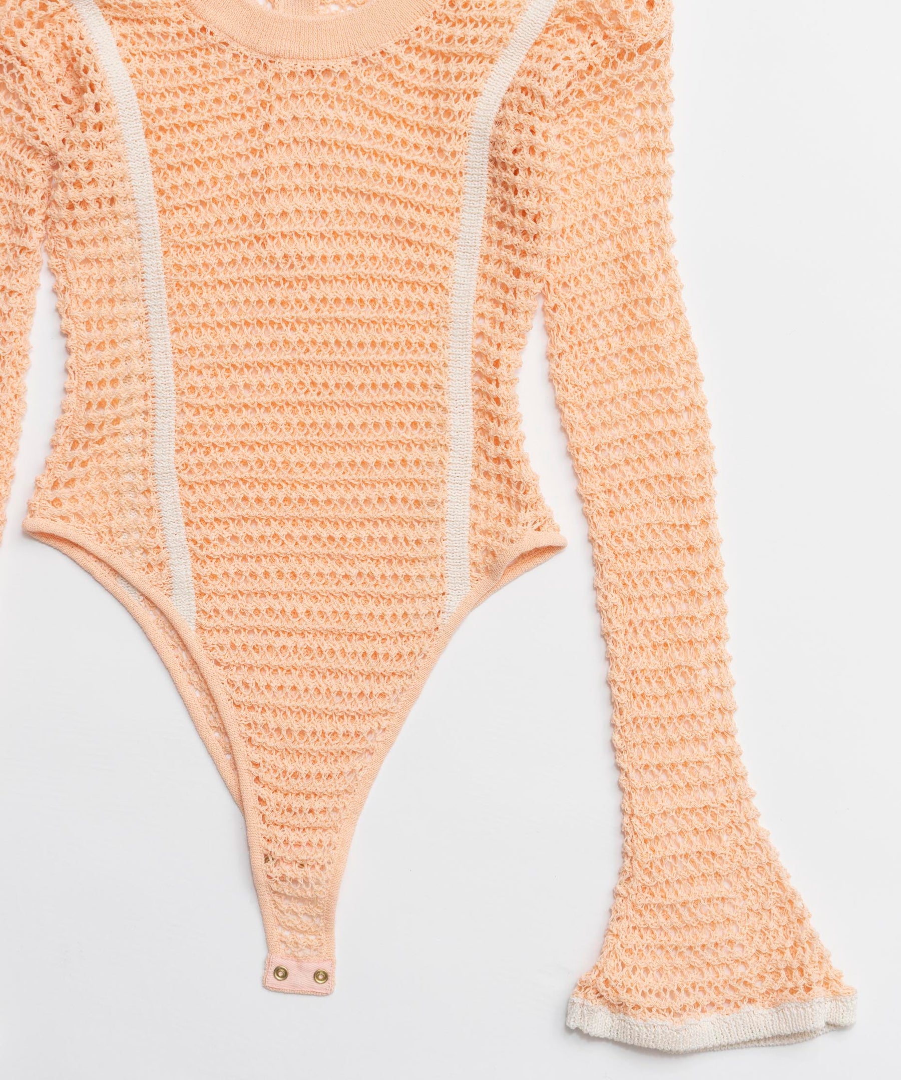 【26SPRING PRE-ORDER】Crochet-Like Bodysuit