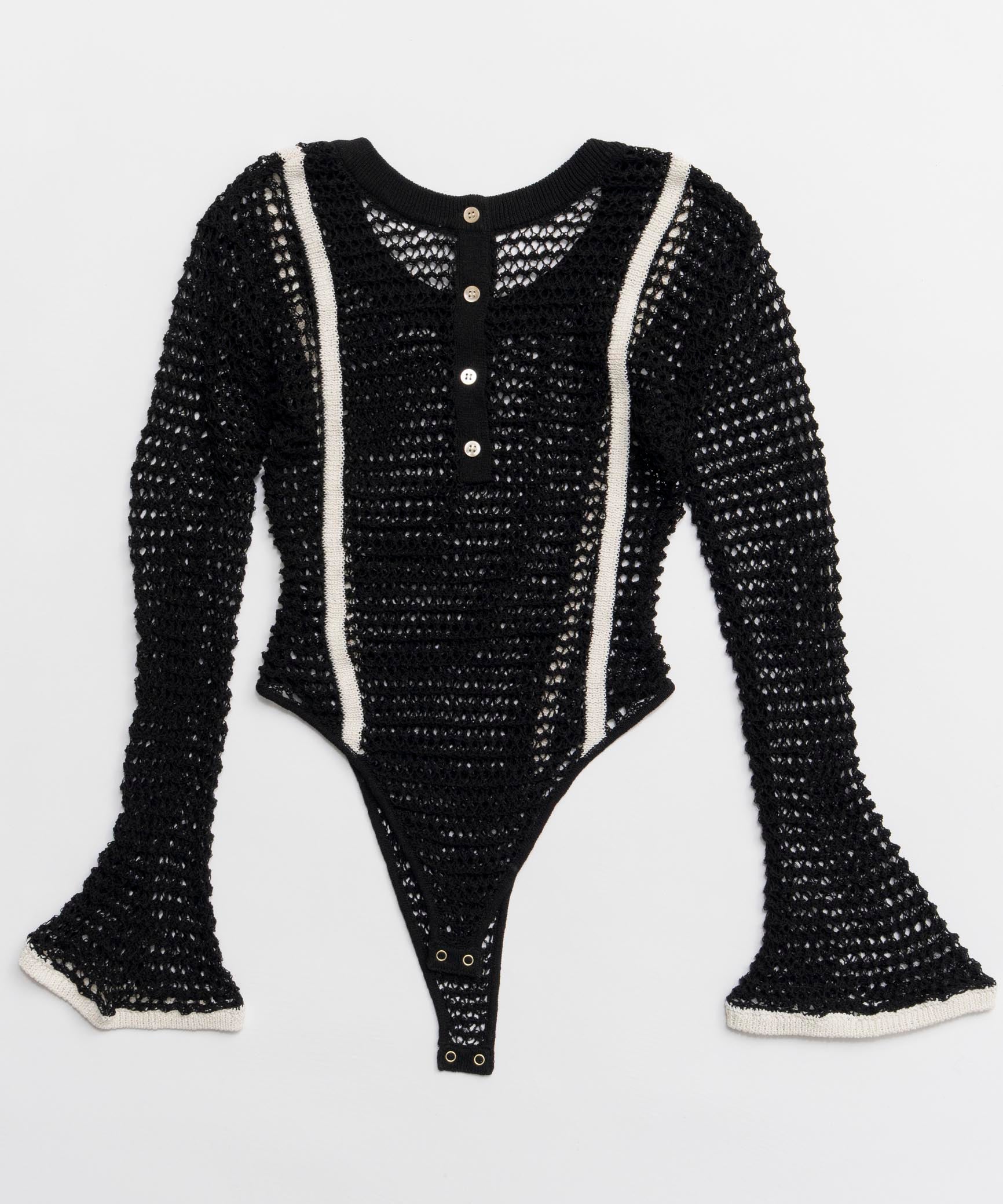 【26SPRING PRE-ORDER】Crochet-Like Bodysuit