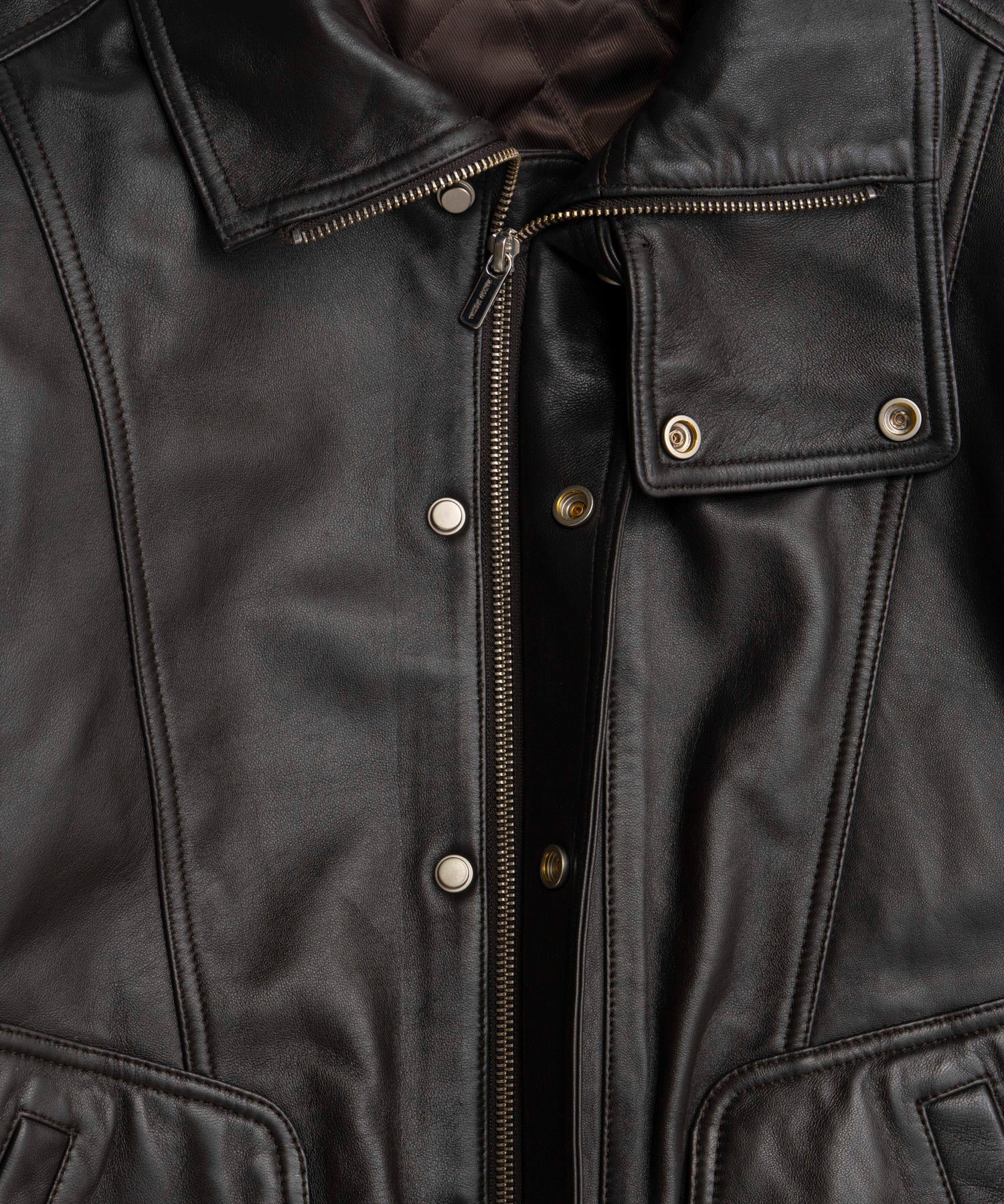 【26AUTUMN PRE-ORDER】Sheep Leather Swing Top Blouson