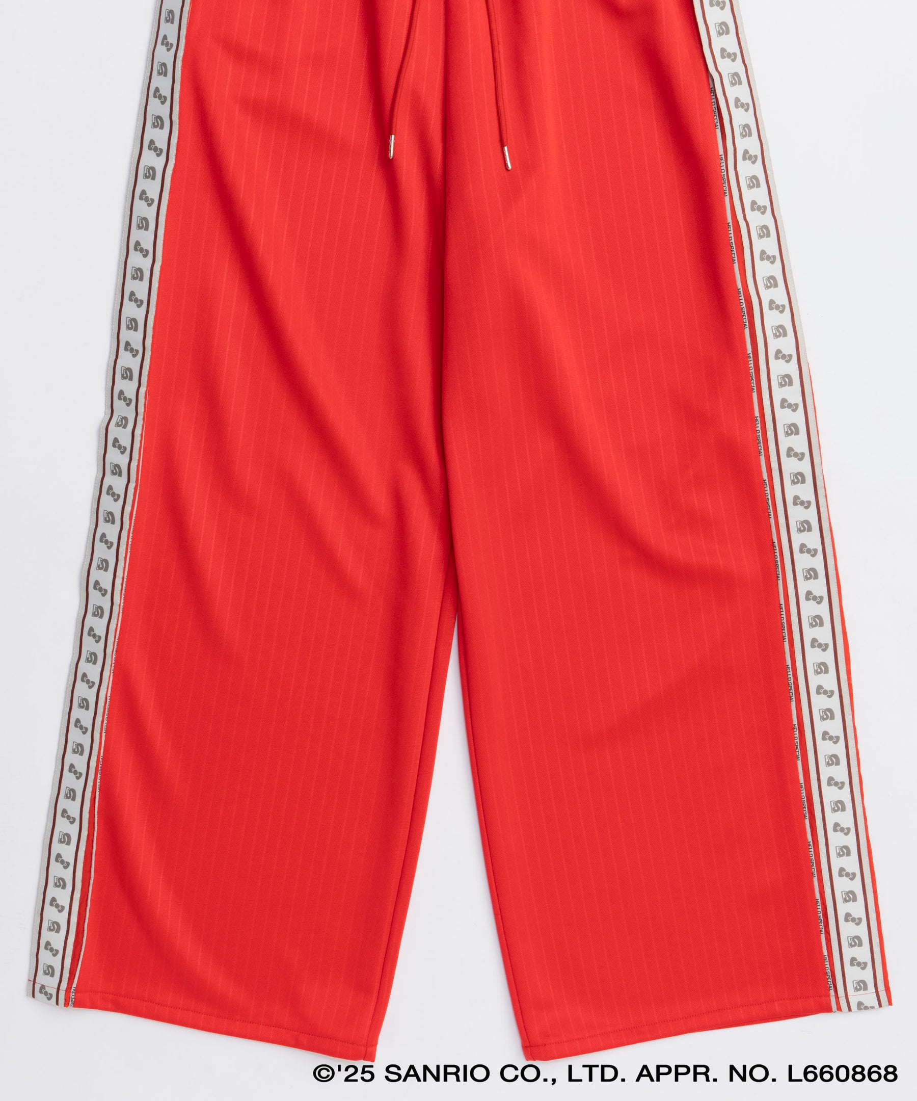 【HELLO KITTY × MAISON SPECIAL】 Hello Special Track Pants