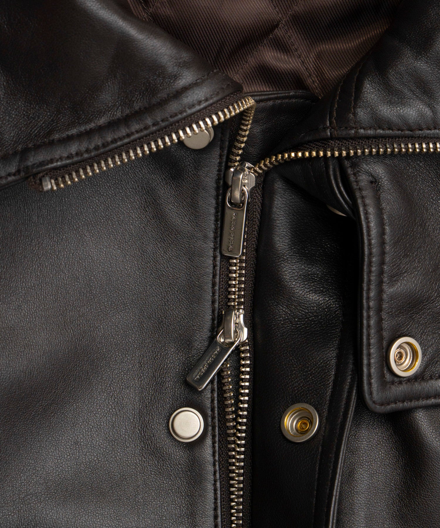 【26AUTUMN PRE-ORDER】Sheep Leather Swing Top Blouson