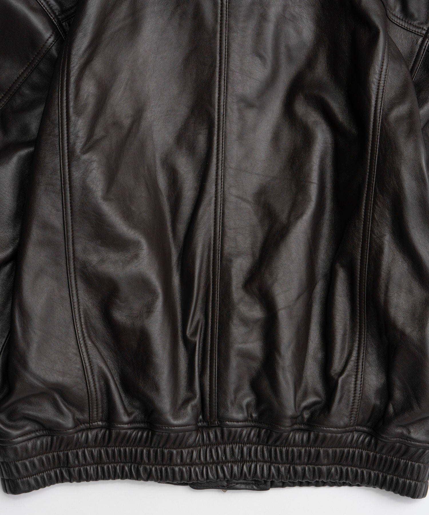 【26AUTUMN PRE-ORDER】Sheep Leather Swing Top Blouson