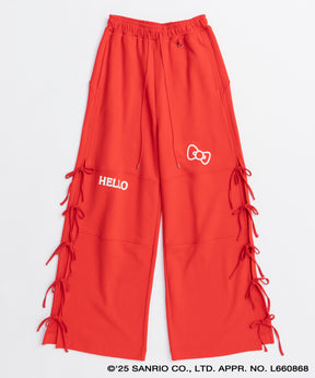 【HELLO KITTY × MAISON SPECIAL】HELLO KITTY Ribbon Sweatpants