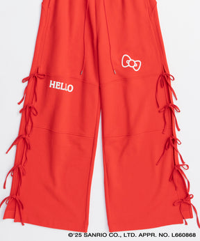 【HELLO KITTY × MAISON SPECIAL】HELLO KITTY Ribbon Sweatpants