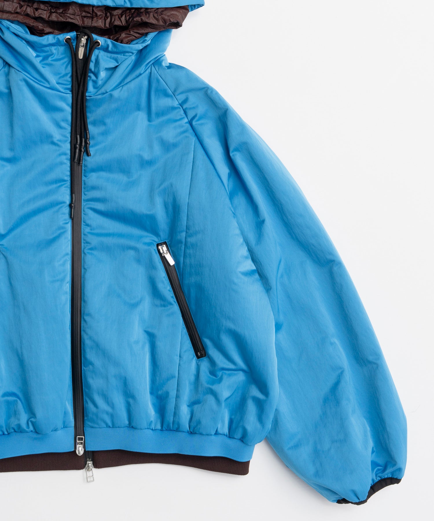 【26AUTUMN PRE-ORDER】Bicolor Layered Blouson