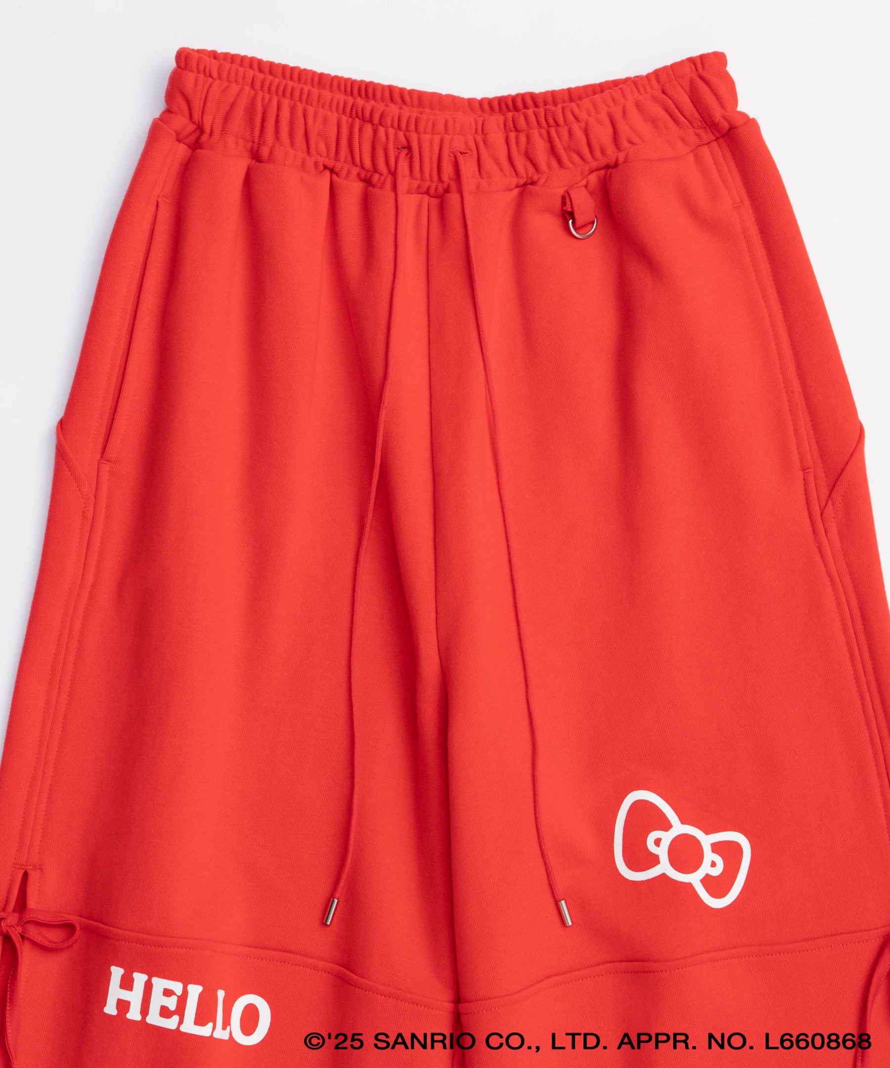 【HELLO KITTY × MAISON SPECIAL】HELLO KITTY Ribbon Sweatpants