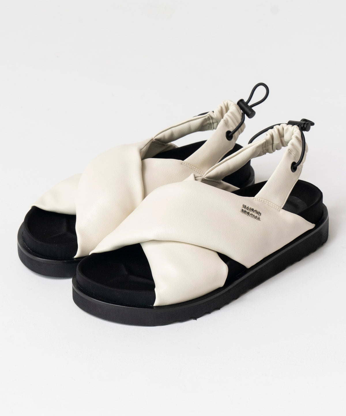 【24SPRING PRE-ORDER】Cloth Puffer Sandals